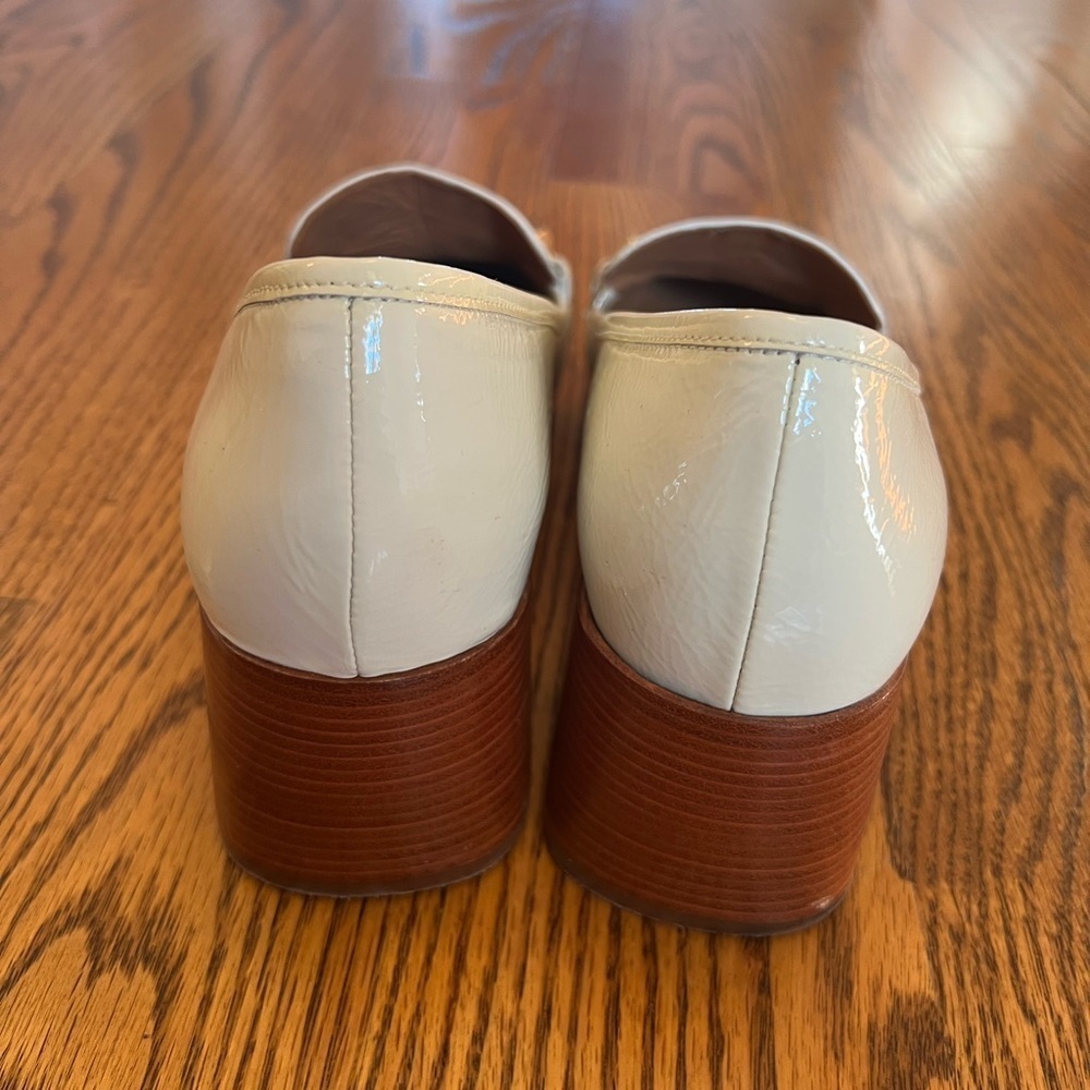 Tory Burch JESSA PATENT PUMP in New Ivory Size 10 - Picture 7 of 10